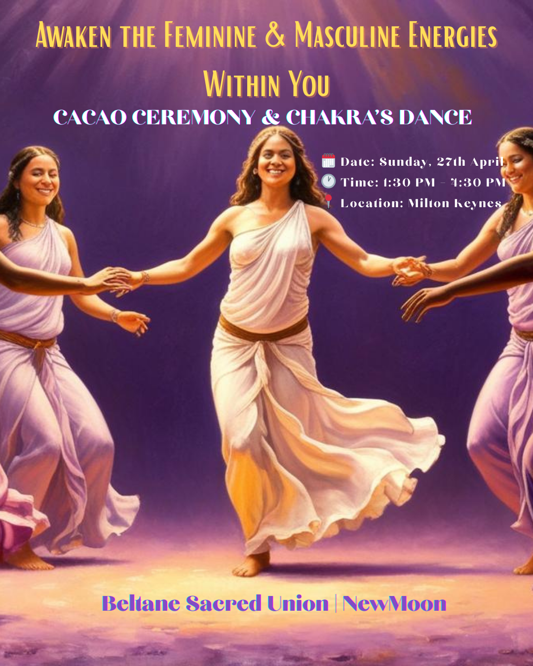 Awaken the Feminine & Masculine Within in Sacred Union